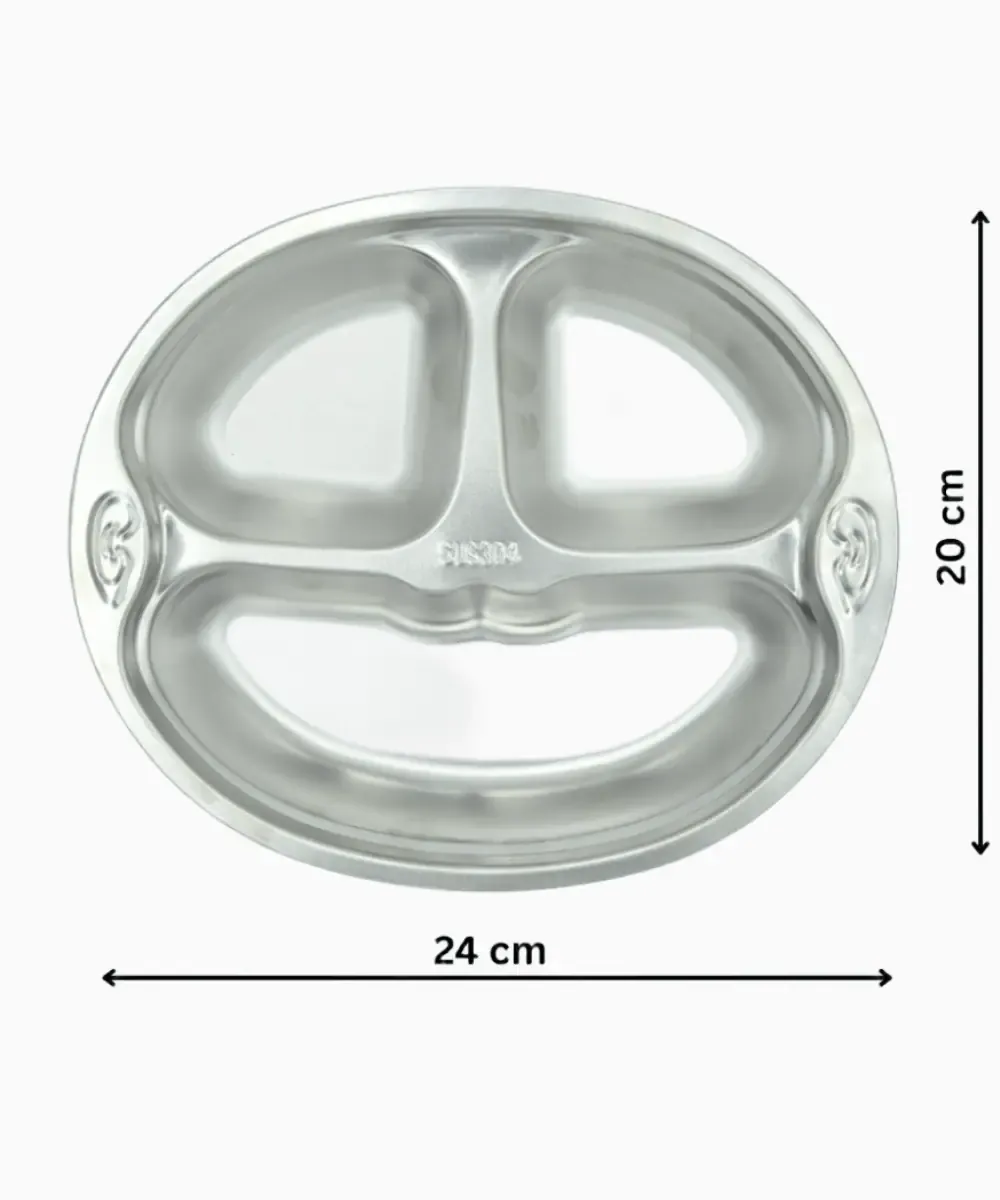 Mayil tiny tales Monkey plates (Stainless steel)