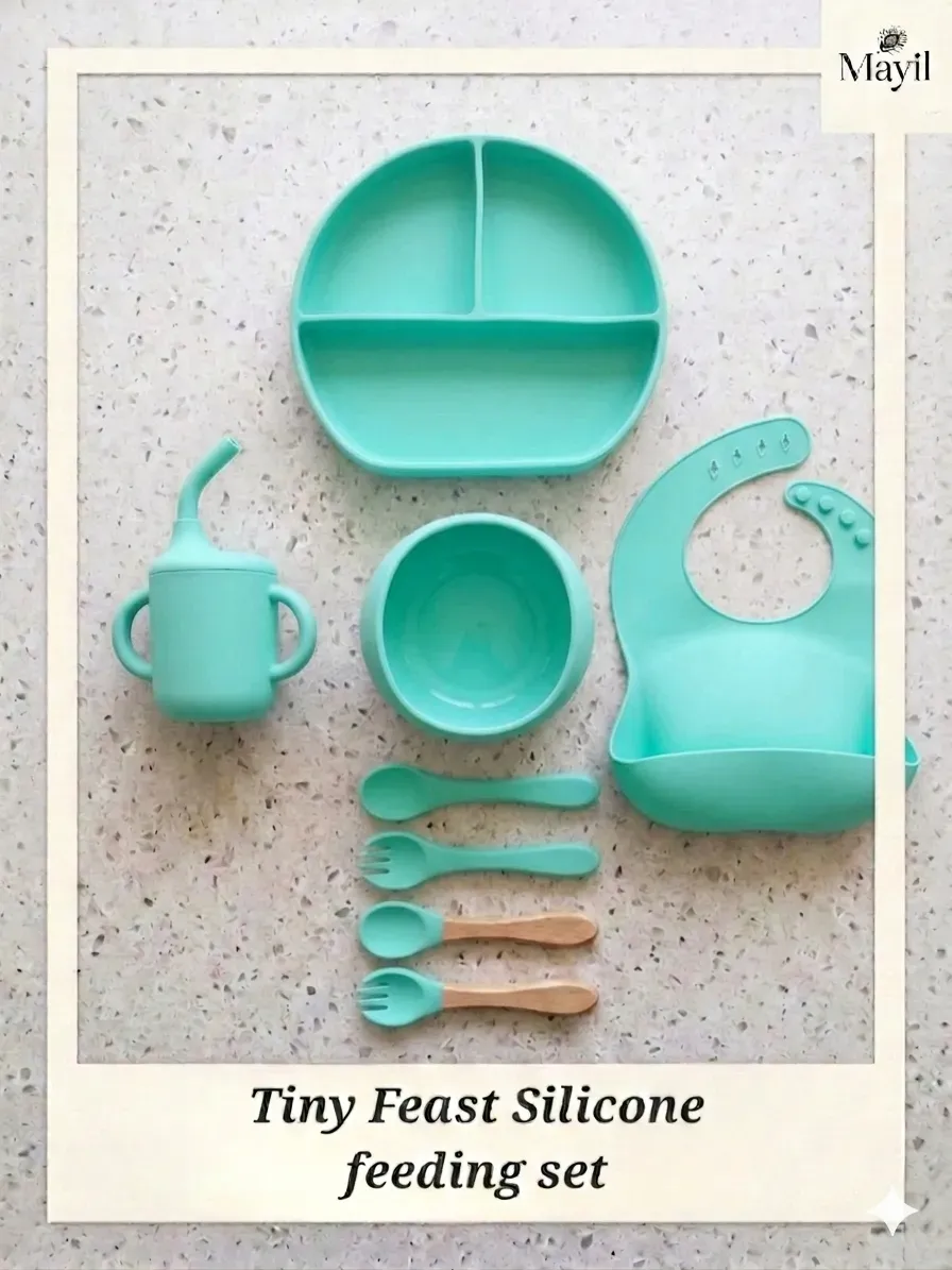 Mayil TinyFeast Feeding Set