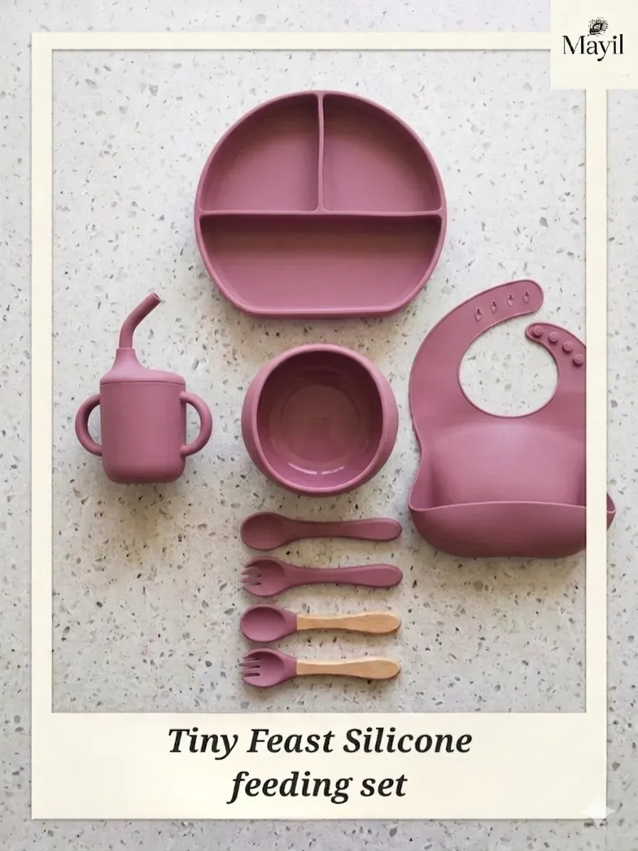 Mayil TinyFeast Feeding Set